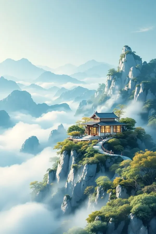 云山茶舍 高清海报